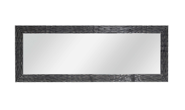 Bodenspiegel Modell Elisa, Farbe: glänzend schwarz lackiert, Style modern, Querformat