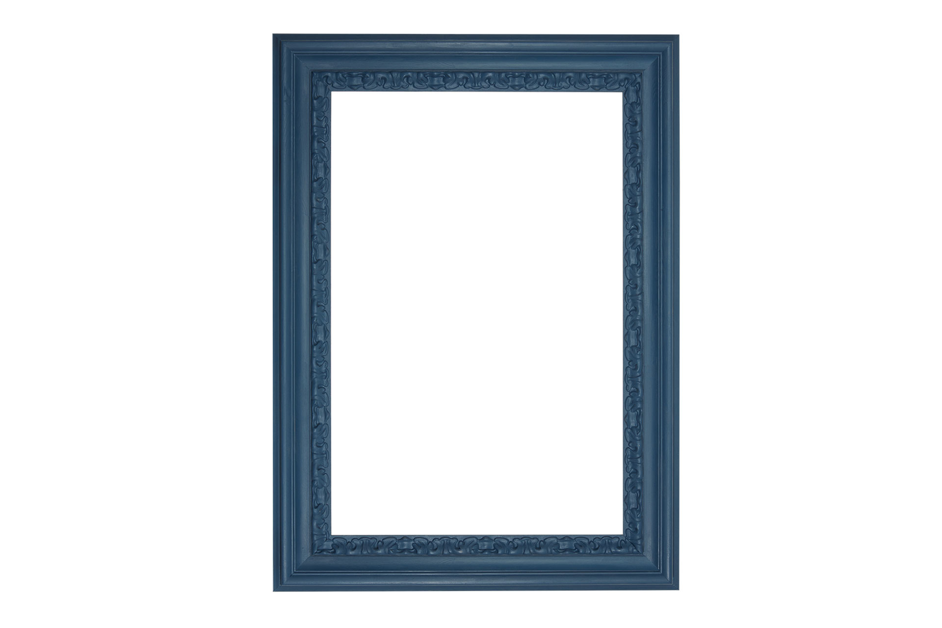 Wandspiegel Modell Landshut, Design/Farbe: Blue, Spiegel, Form: rechteckig, Material: Holz, Raum: Innenbereich, Style: modern, Herstellung: by ASR-Rahmendesign, Produktkategorie: Vintage, Ansicht Front